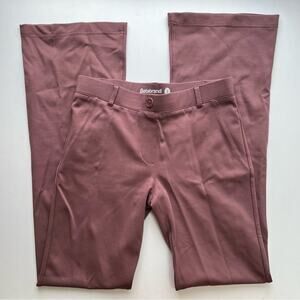 Betabrand Classic Bootcut Dress Pant Yoga Pant Long Inseam 34"